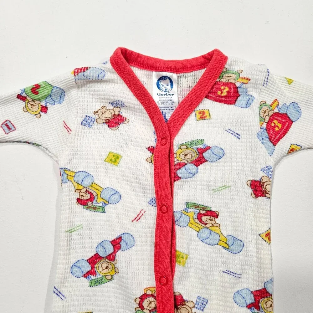 Gerber Baby Boy Outfits | Size 6M & 6-9M | 4-Piece Lot